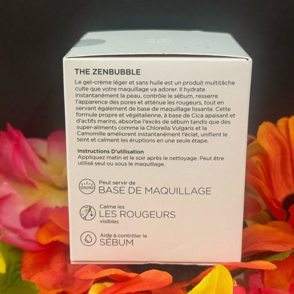 The ZenBubble Oil-Free Calming Gel Cream - Pink